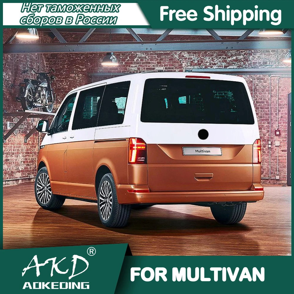 

Задний фонарь для автомобиля VW Multivan 2015-2021, светодиодсветильник противотуманные фары, дневные ходовые огсветильник, тюнинг автомобильных ак...