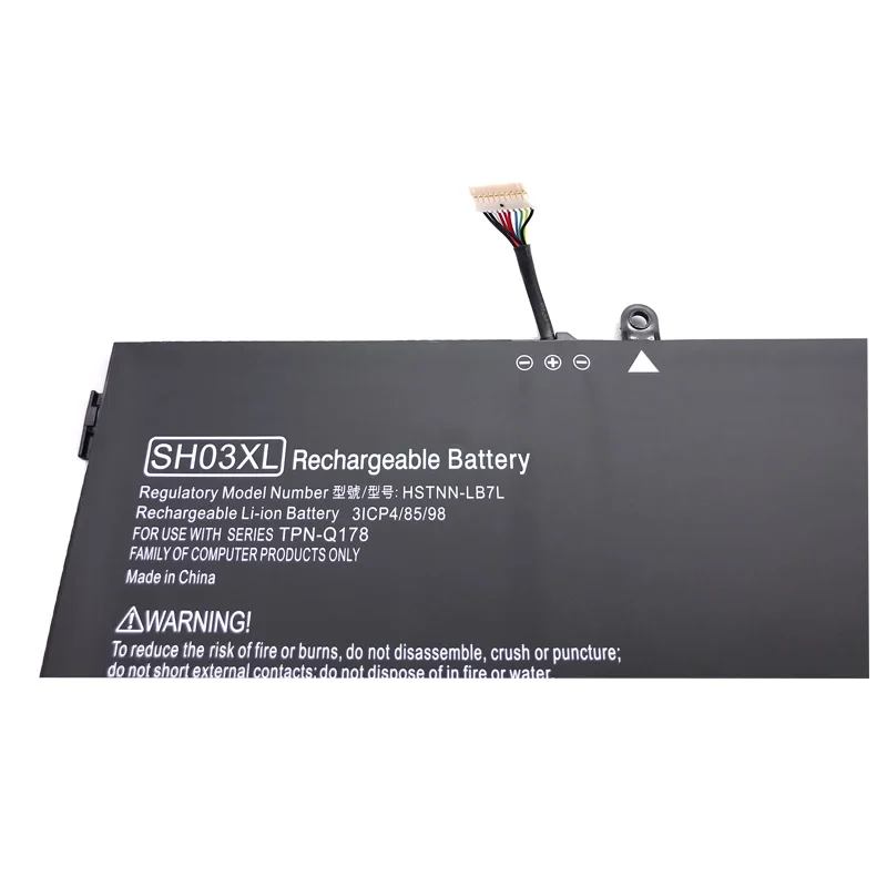 LMDTK NEW SH03XL SH03057XL LAPTOP BATTERY FOR HP Spectre x360 13-AC033DX Convertible PC 13 TPN-Q178 859356-855 HSTNN-LB7L 11.55V |
