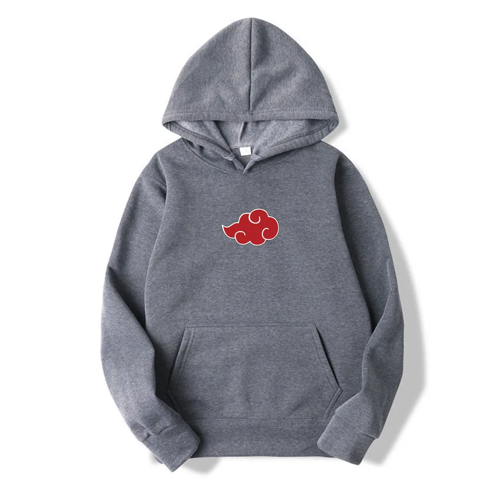 

Men's Clothing Fire Cloud Anime Hoodies Tracksuit Long Sleeve Casual Sweatshirts 2021 New Colors Streetwear Pullover
