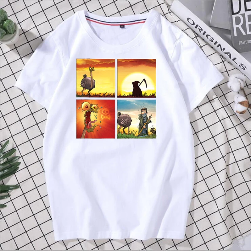 

Cotton T-shirt cartoon funny shirt men and women T-shirt soft and comfortable street casual shirt T-shirt skateboard T-shirt