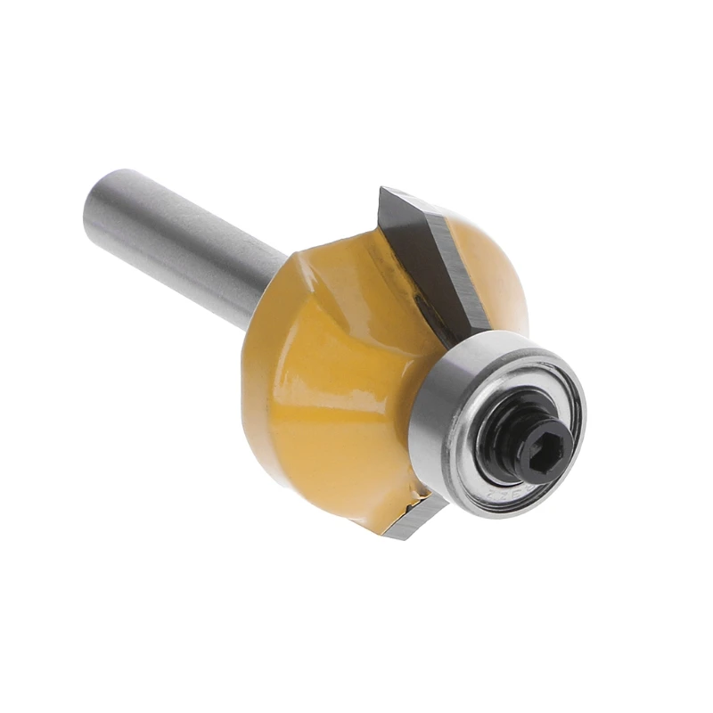 1/4" Round Shank Dia 5/16" Cutting Length 45 Degree Chamfer Router Cutter Bit Woodworking YX# | Инструменты