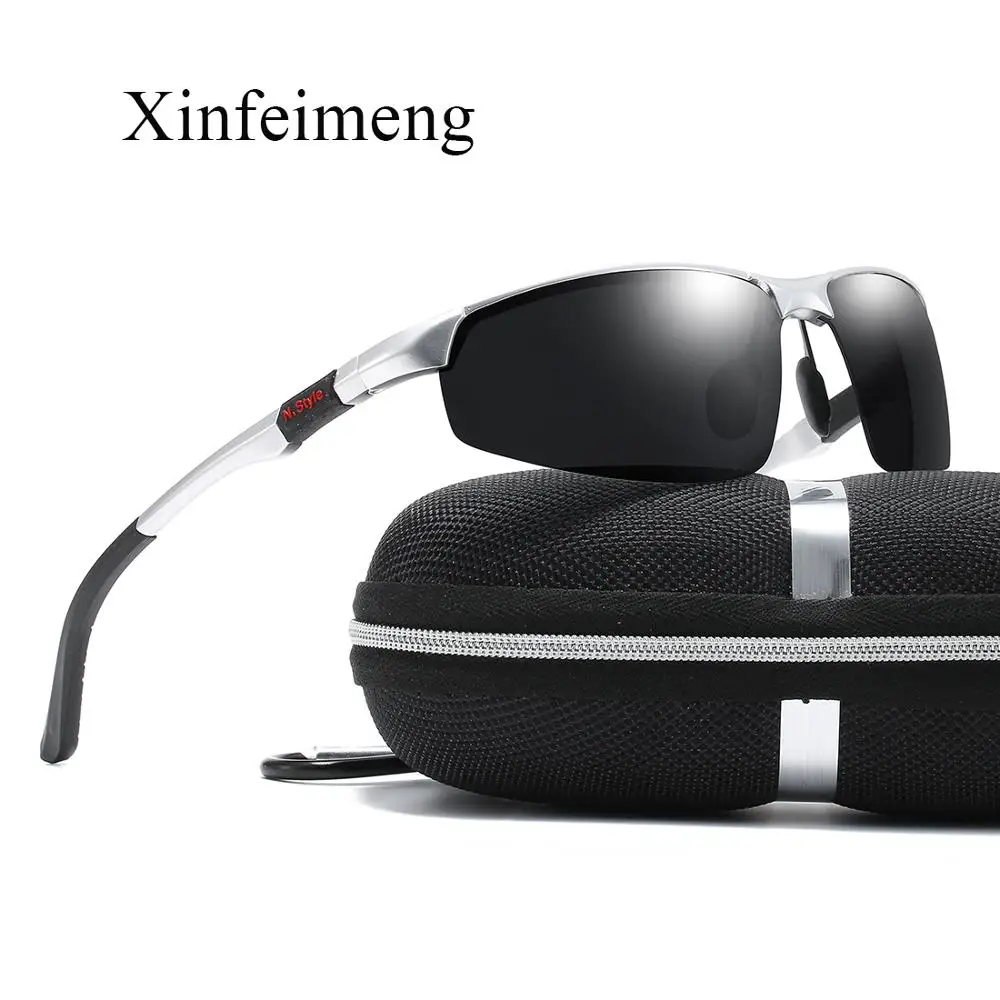 Роскошные Брендовые спортивные поляризованные солнцезащитные очки из