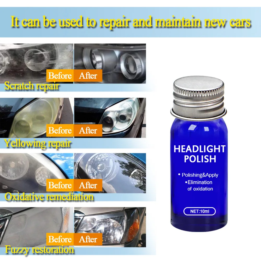 Набор для ремонта автомобильных фар 10 мл |