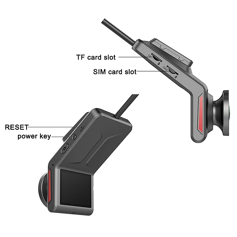 

Dash Cam 4G HD 1080P GPS WI-FI Dash Cam DVR