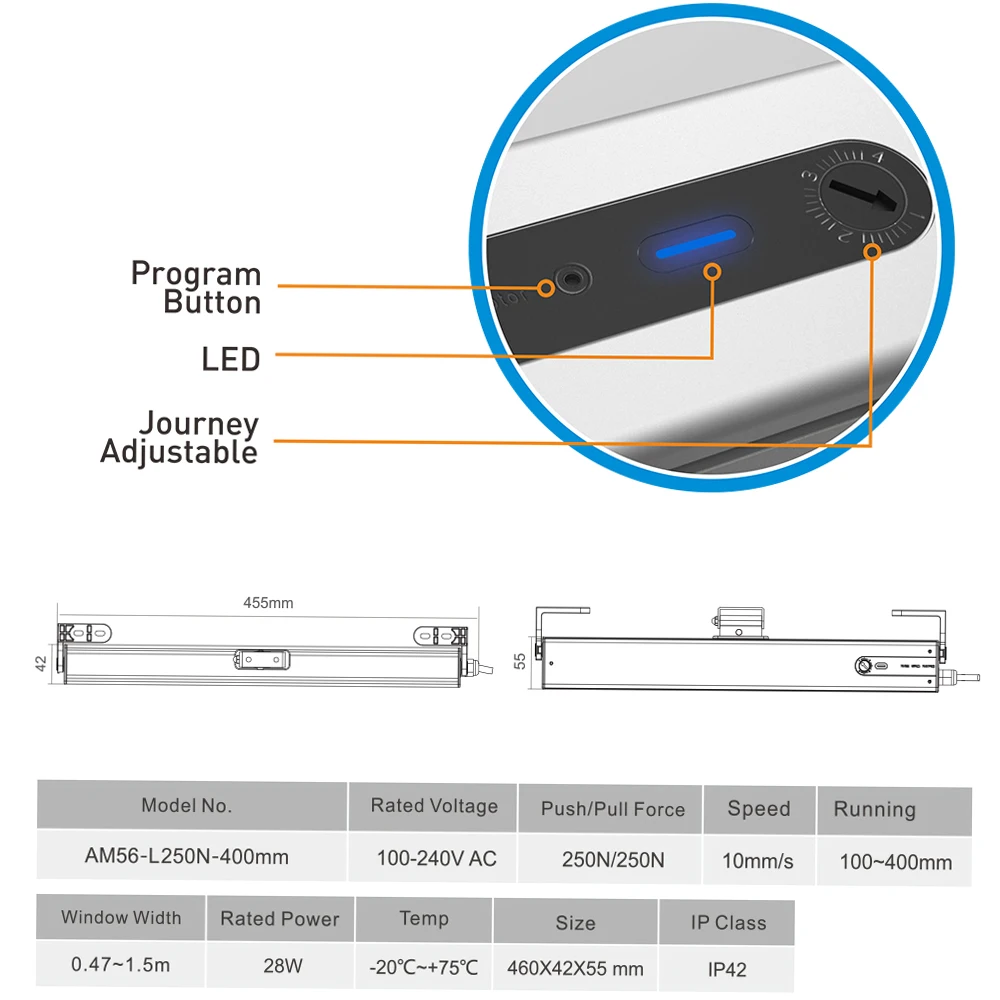 

Remote control intelligent electric window opener graffiti WIFI intelligent switch remote control timing function window opener
