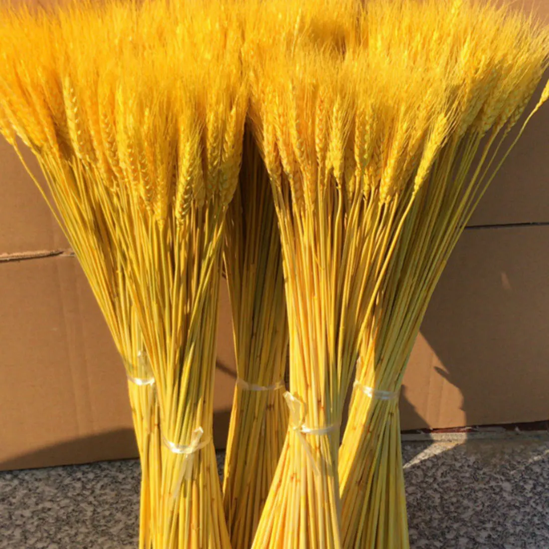 Искусственные пшеничные Осенние цветы 50 шт. самодельный скрапбук домашний декор