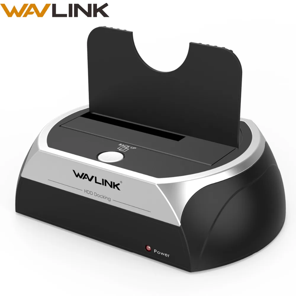 Wavlink все в 1 2,5/3," SATA HDD док-станция USB 2,0 SATA внешний корпус жесткого диска для 2,5 3,5 дюймов HDD/SSD SATA