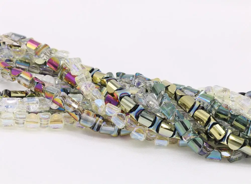 6 мм полукруглые бусины Сделай Сам ручной работы изготовление браслета ожерелья