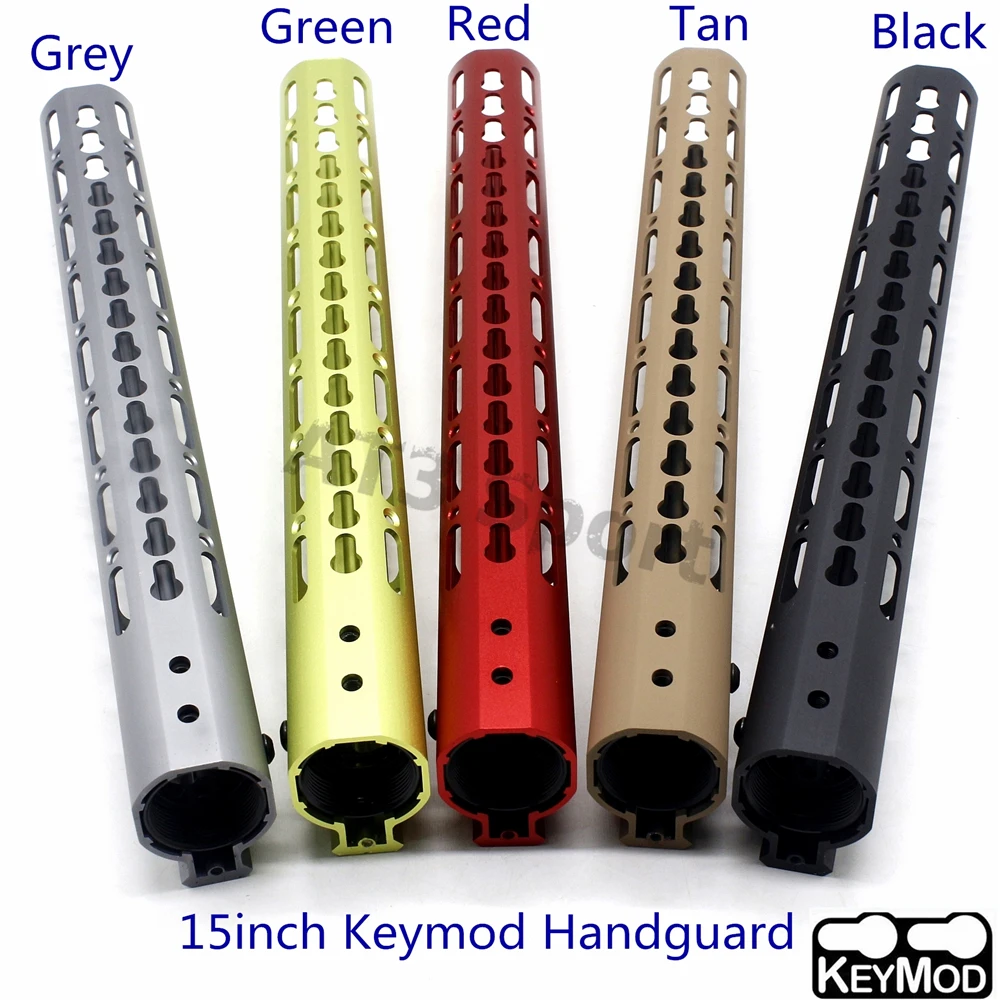 Тактическая 15 дюймовая система свободного поплавкового крепления Keymod наручник