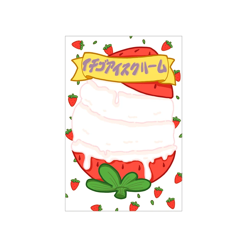 

Мини-блокнот Mengtai с клубникой 100 листов