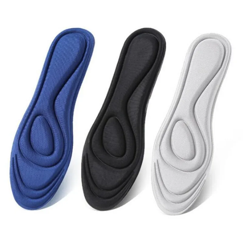 Мягкие массажные 4d-стельки из пены с эффектом памяти ортопедические