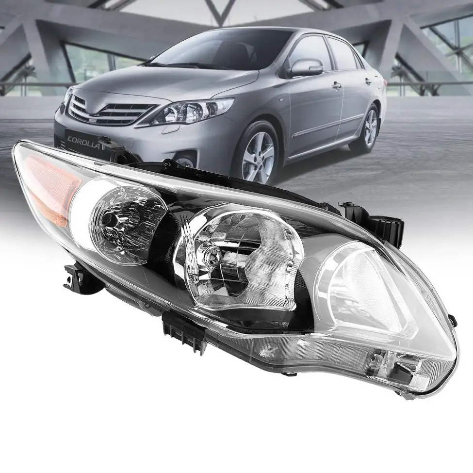 Прочный Водонепроницаемый 12V Авто правая боковая фара для 2011-2013 Защитные чехлы для сидений, сшитые специально для Toyota Corolla база/CE/LE