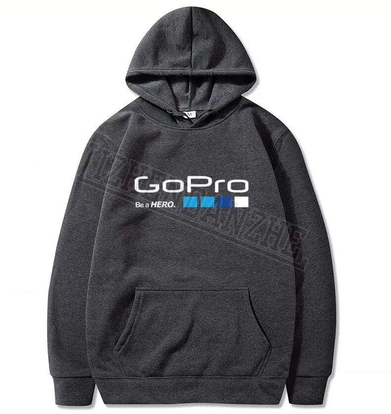 Мужские толстовки Go Pro GoPro шлем Hero3 HD камера видео бренд черный синий красный