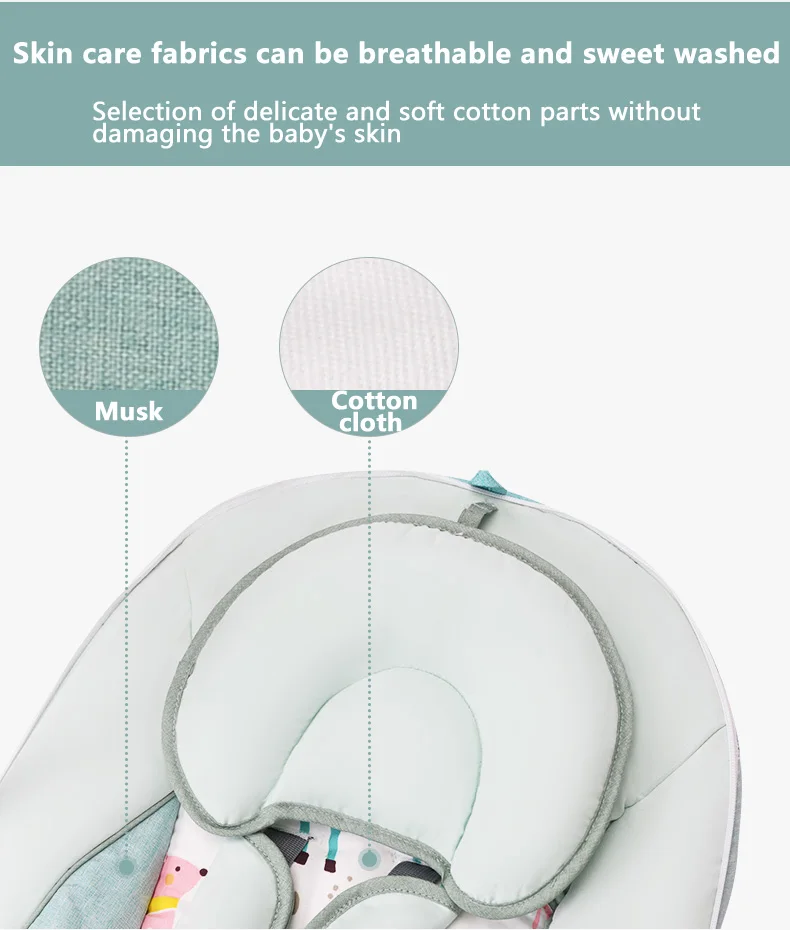 Интеллектуальное кресло-качалка, детское кресло, удобные качели, интеллектуальное Электрическое Кресло-Качалка, детское кресло-качалка с детской кроваткой для сна