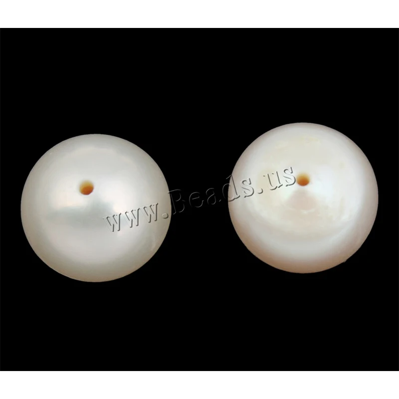 Натуральные пресноводные жемчужные бусины кнопка белый 9 10 мм для бижутерии