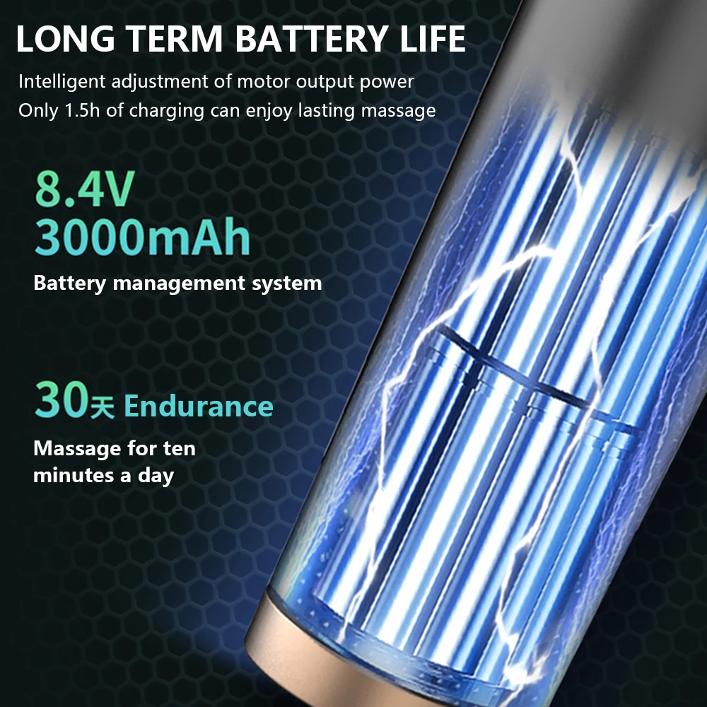 Массажный пистолет модный массажер для тела мышечный массаж упражнений фитнеса