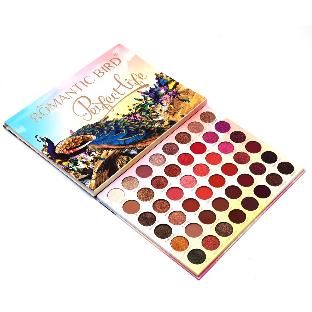 48 цветов s модные тени для век Палитра матовые блестящая палитра на День святого