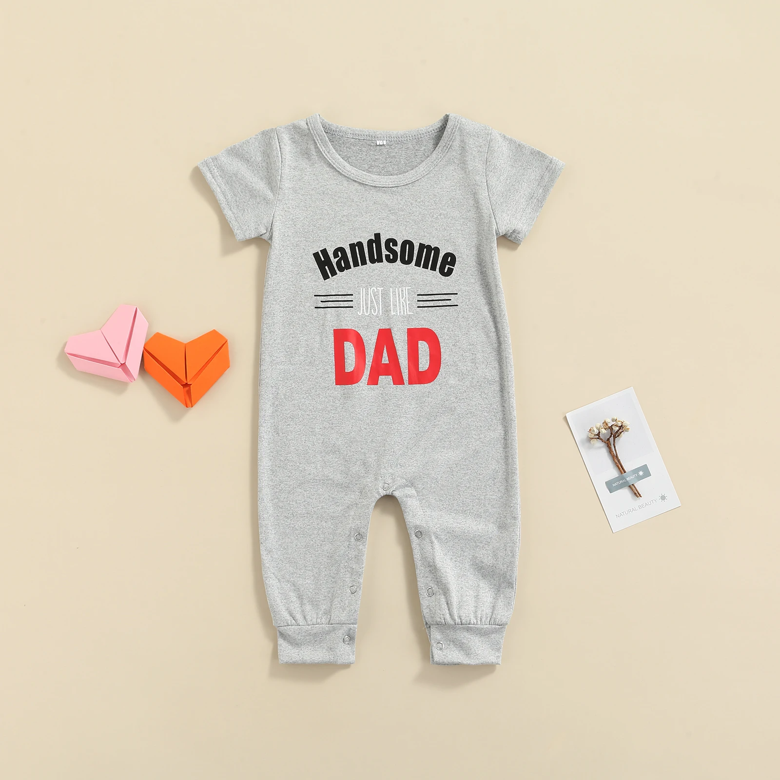 

Детский летний комбинезон с коротким рукавом, на возраст 0-18 месяцев