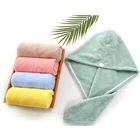 Влагопоглощающее и быстросохнущее утолщенное трехугольный колпачок полотенце из микрофибры полотенце для сушки волос приятное для кожи и мягкое