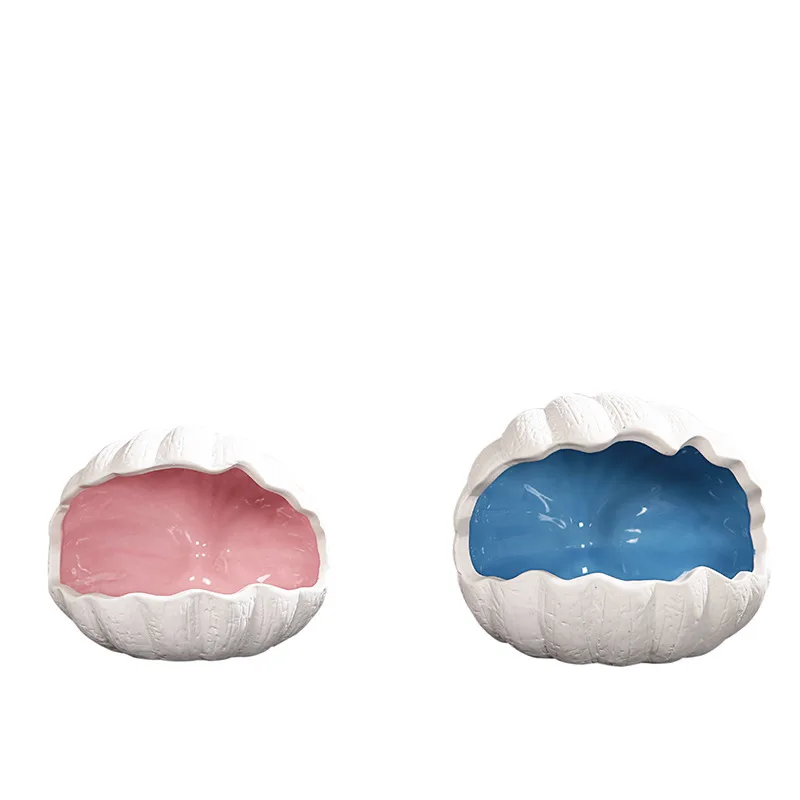 

Creative Home Ashtray Shell Jewelry Collection Ash Tray Personalized Living Room Desktop Ceramic Pet Nest