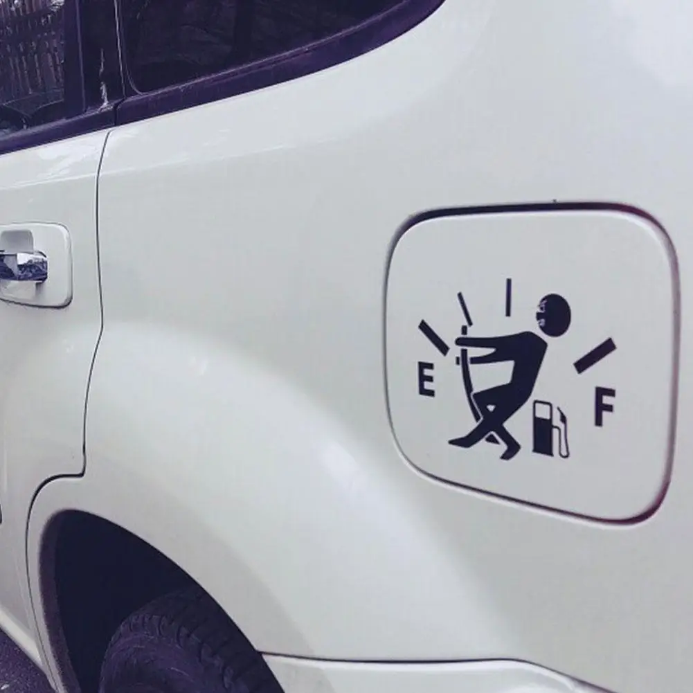 

Universal Car Sticker High Gas Consumption Decal Fuel Gage Empty Stickers Car Styling Accessories Funny Stickers on Car Styling