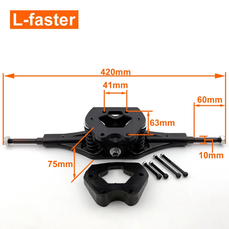 Детали для электрического горного скейтборда без двигателя внедорожник