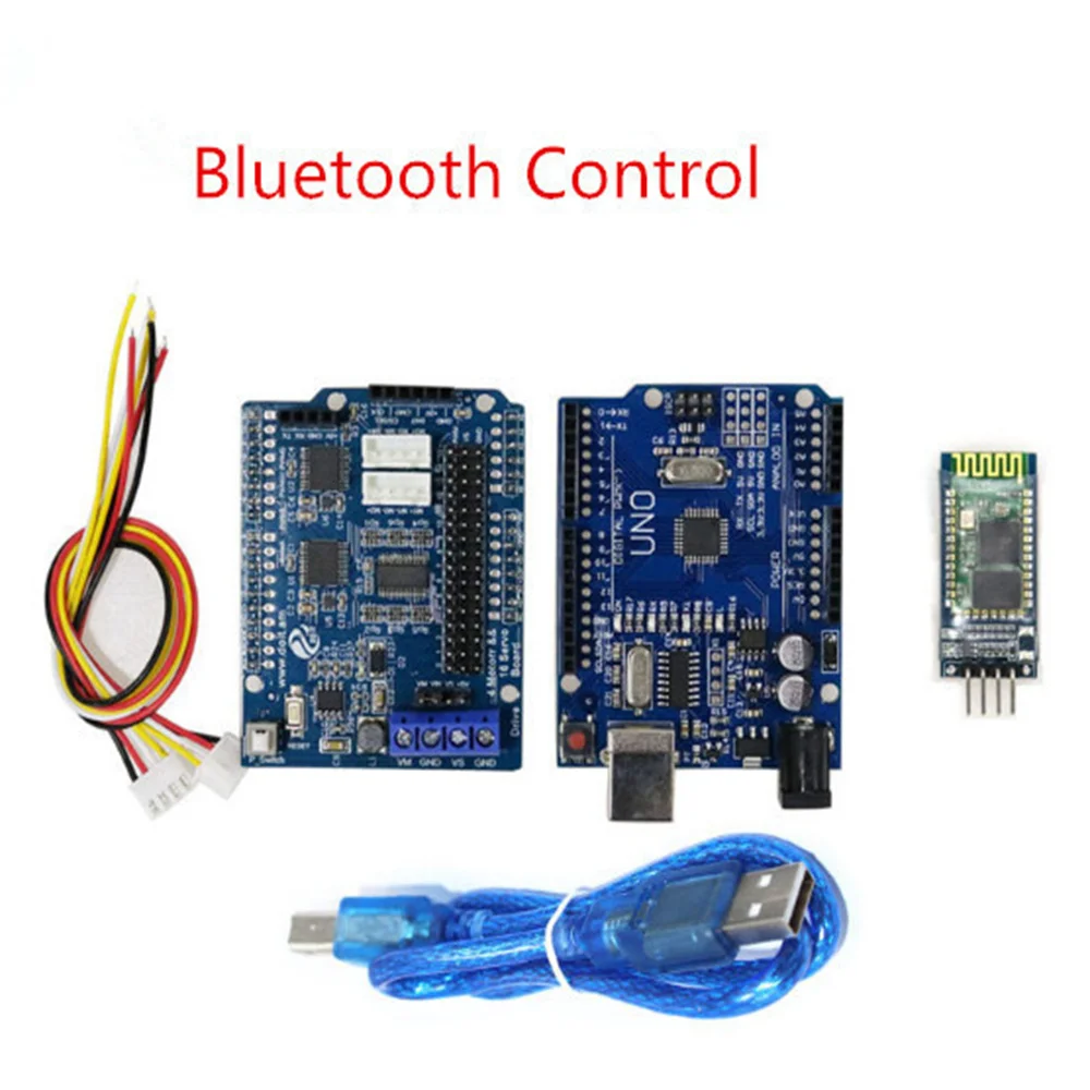 Wireless Wifi Controller Kit 4-Way Motor ＆16-Way Servo Drive Board for arduinoDevelopment Board DIY For Arduino