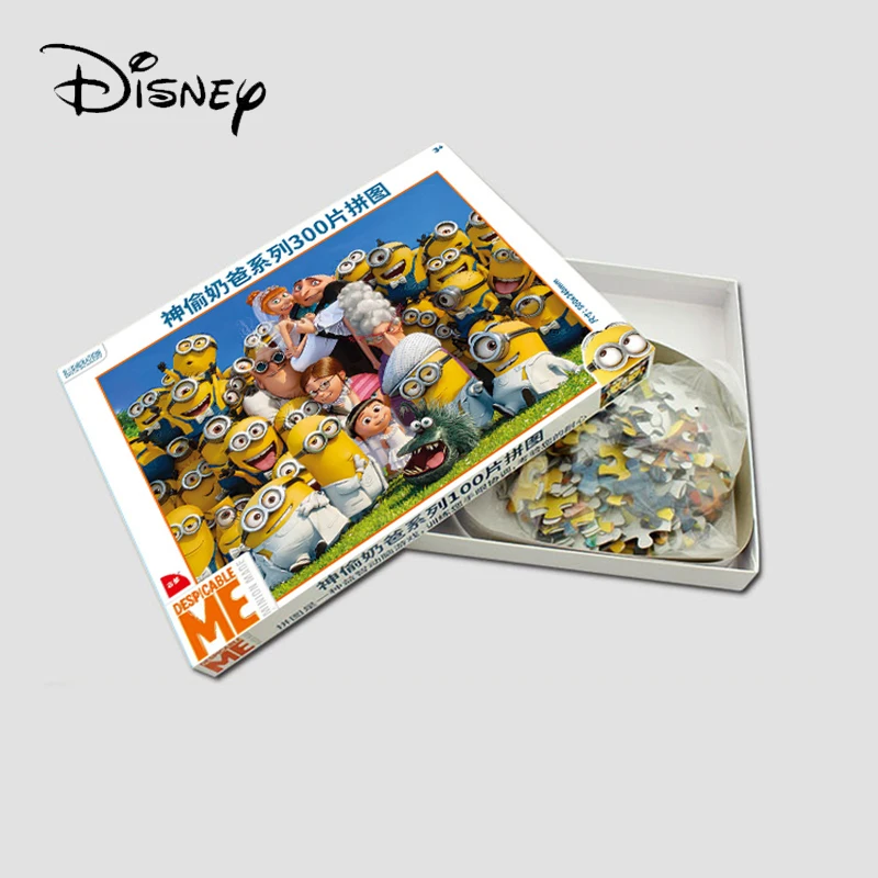 Пазлы с героями мультфильмов Disney новые подарки для детей 300 маленьких желтых