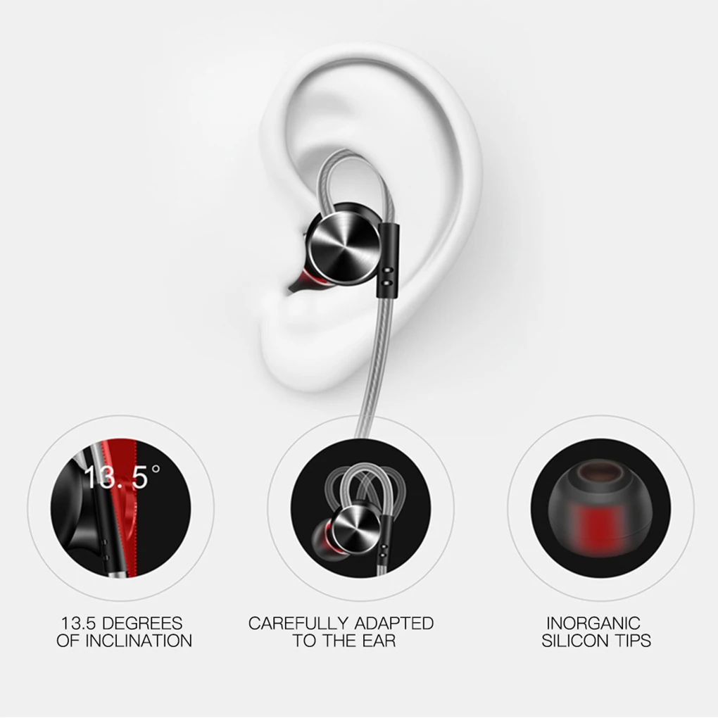 Фото QKZ DM10 из цинкового сплава HiFi наушники в ухо Спортивная гарнитура для телефона QKZ DM10 из цинкового сплава HiFi наушники в ухо Спортивная гарнитура для телефона