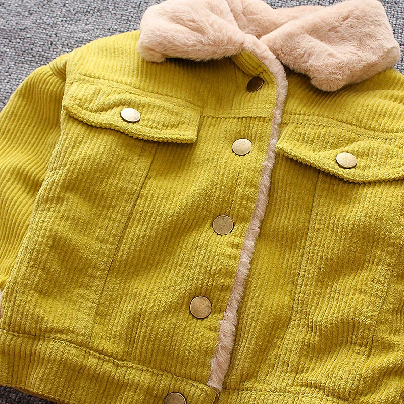 

Baby Boy Jacket New Korean Baby Lamb Wool Coat Winter Kids Outerwear Coats Warm Boys Clothes Children Kid Jackets 1-4 Years