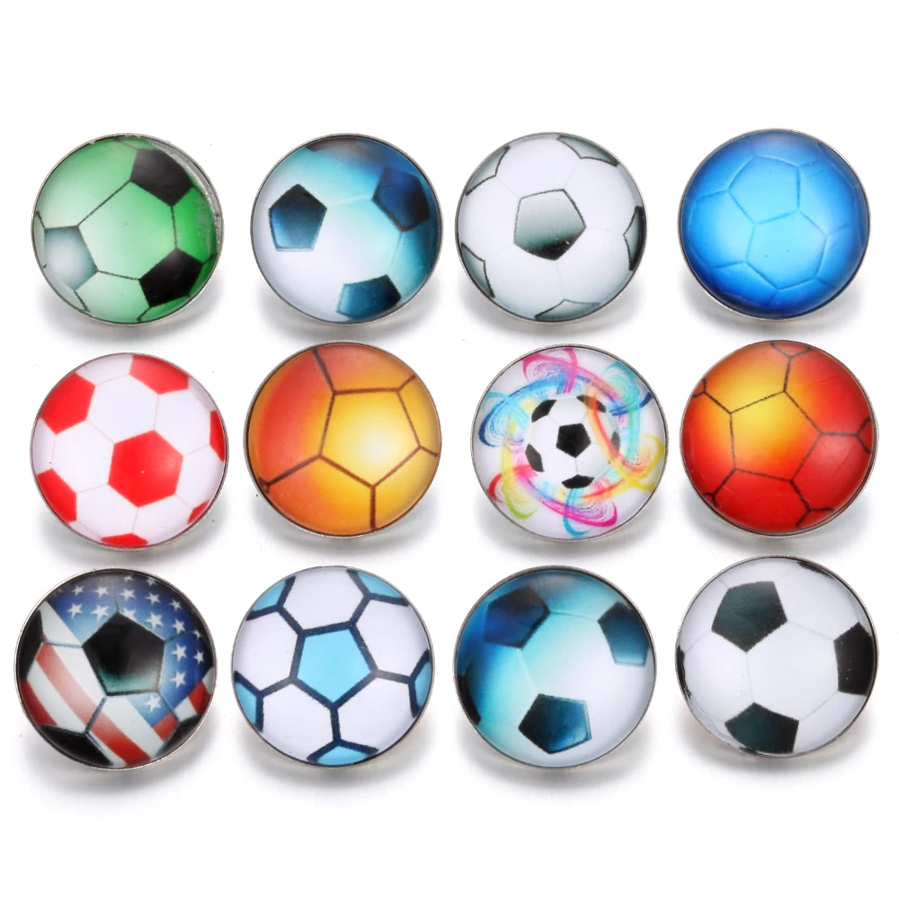 10 шт./лот футбольный софтбол Бейсбол стеклянная застежка духи ароматический