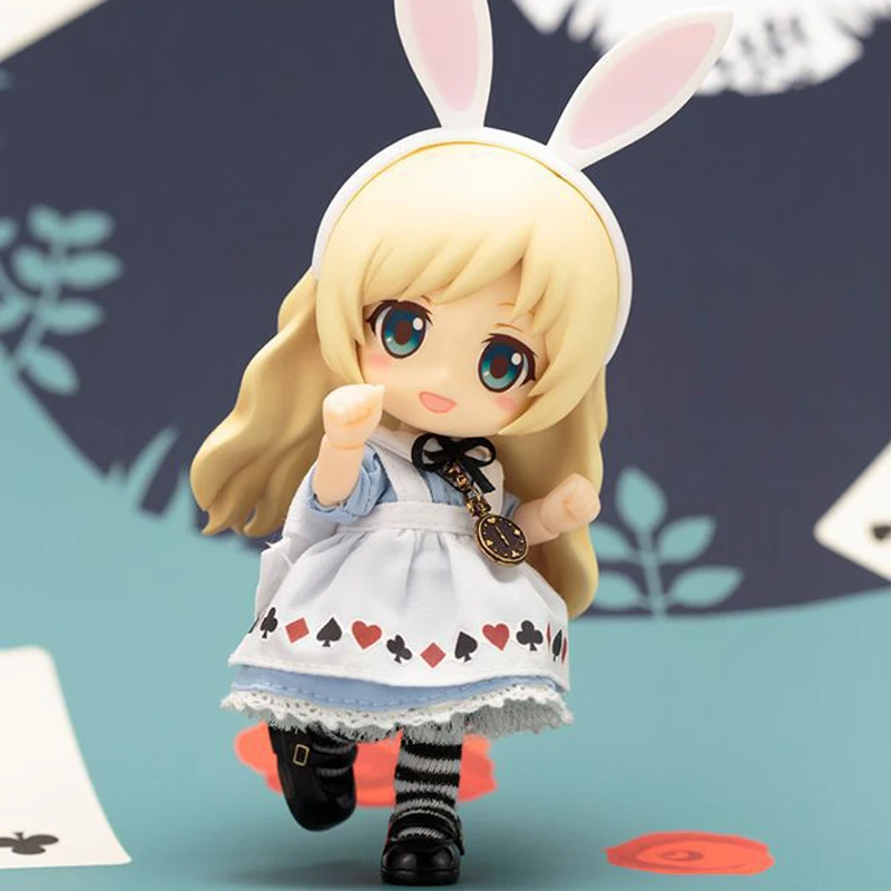 

Cu-poche friends Alice Bunny Doll PVC Action Figure Collectible Model Toy 13CM