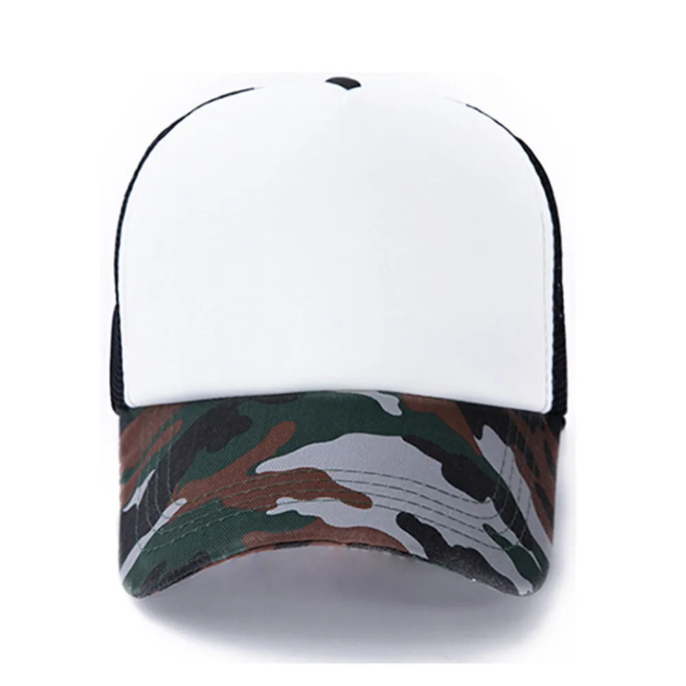 Кепка унисекс с прозрачным козырьком модная бейсболка сетчатым верхом