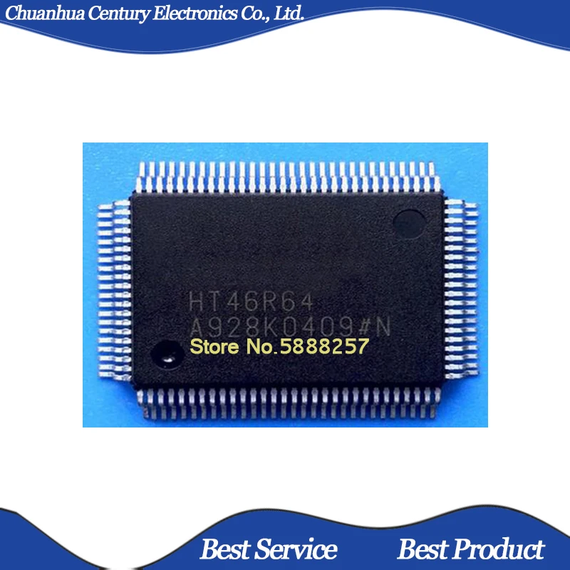 

10 шт./лот HT46R64 QFP100 оригинальный и новый в наличии