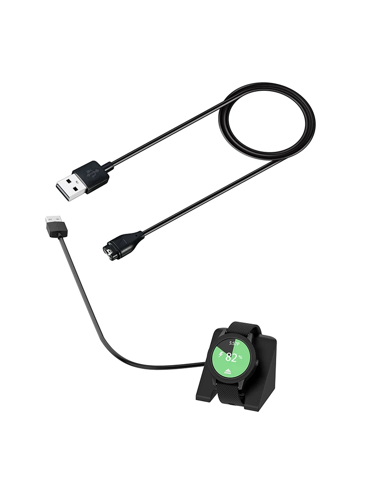 Подставка зарядная док-станция для Garmin Fenix 7 7S 7X Solar 6 6S Pro 6X Sapphire 5 5S 5X Epix CAME 2S USB