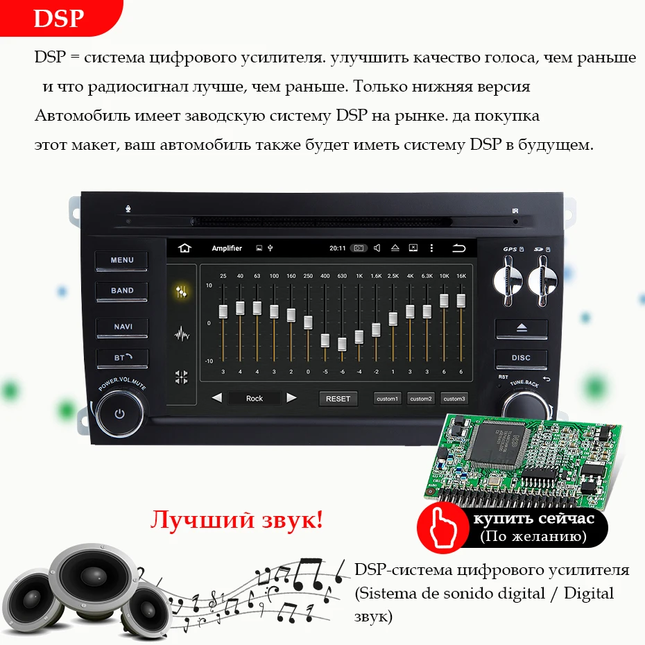 Ips DSP 4G 64G 8 Core 2 Din Android 10 Автомобильный мультимедийный dvd-плеер gps навигация для Porsche Cayenne S GTS 2003-2010 Автомагнитола FM