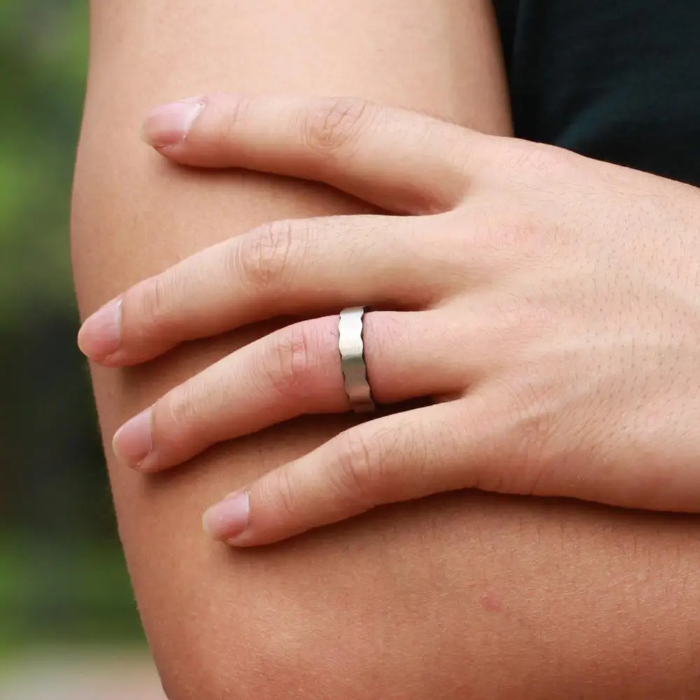 Кольца для пар простой стиль титановая сталь обручальные кольца с кристаллом