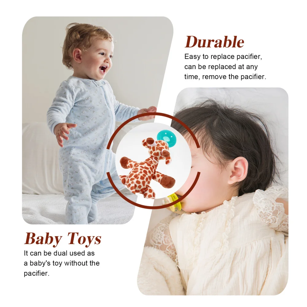 

Detachable Baby Comfort Pacifier Adorable Baby Pacifier Doll Infant Pacifier