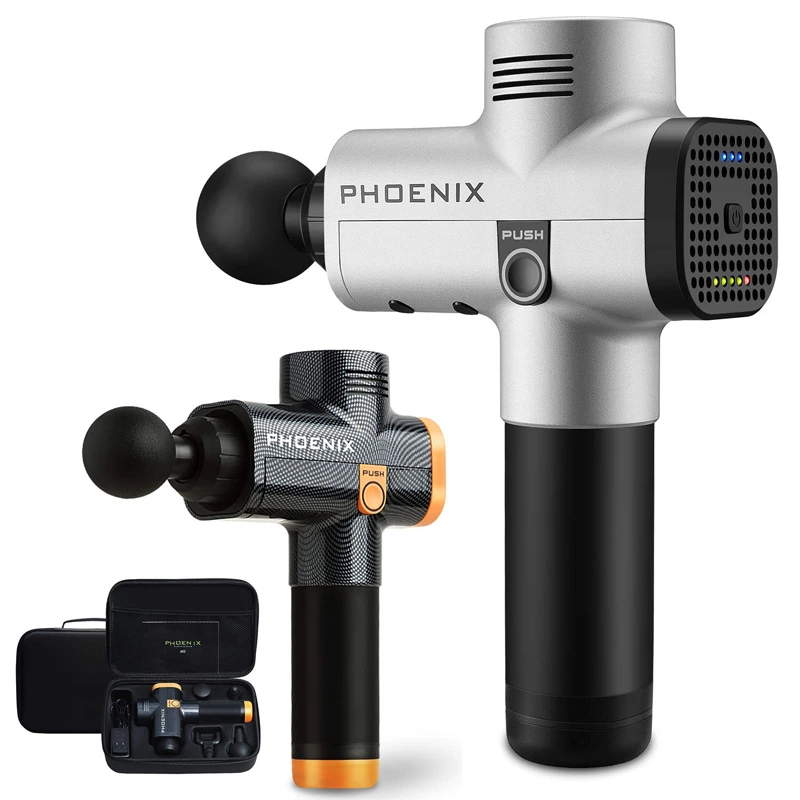 Массажный пистолет Phoenix A2 для расслабления мышц электрический аппарат глубоких