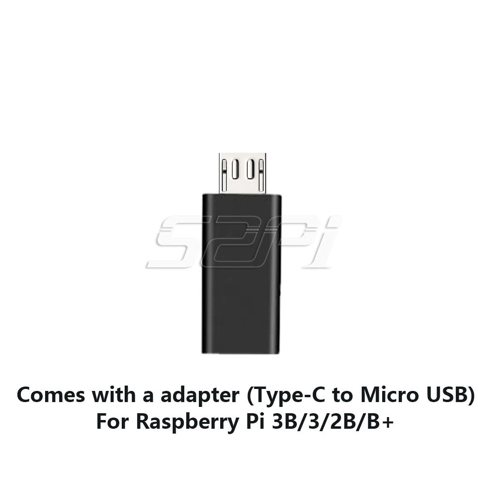52Pi 5V 3A адаптер питания EU / US UK Кабель зарядного устройства для Raspberry Pi 4 Модель B 4B 3 +