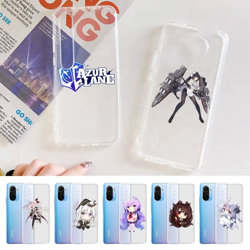 

Azur Lane Phone Case For Redmi Note 5 7 8 9 10 A K20 pro max lite for Xiaomi 10pro 10T
