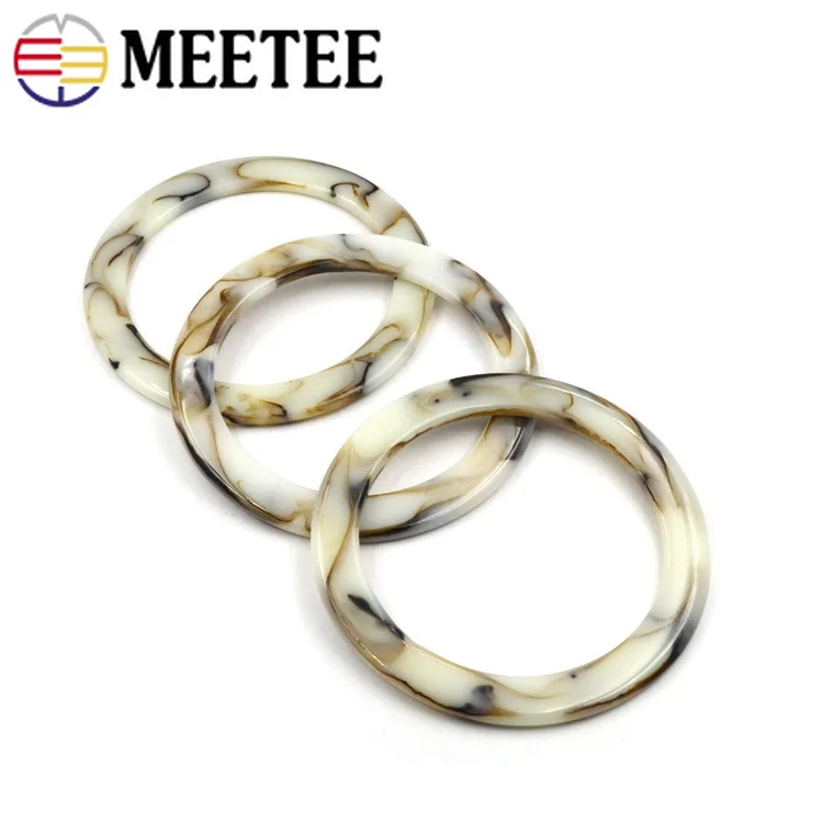 Женская сумка Meetee с круглыми застежками 15 см|Пряжки и крючки| |