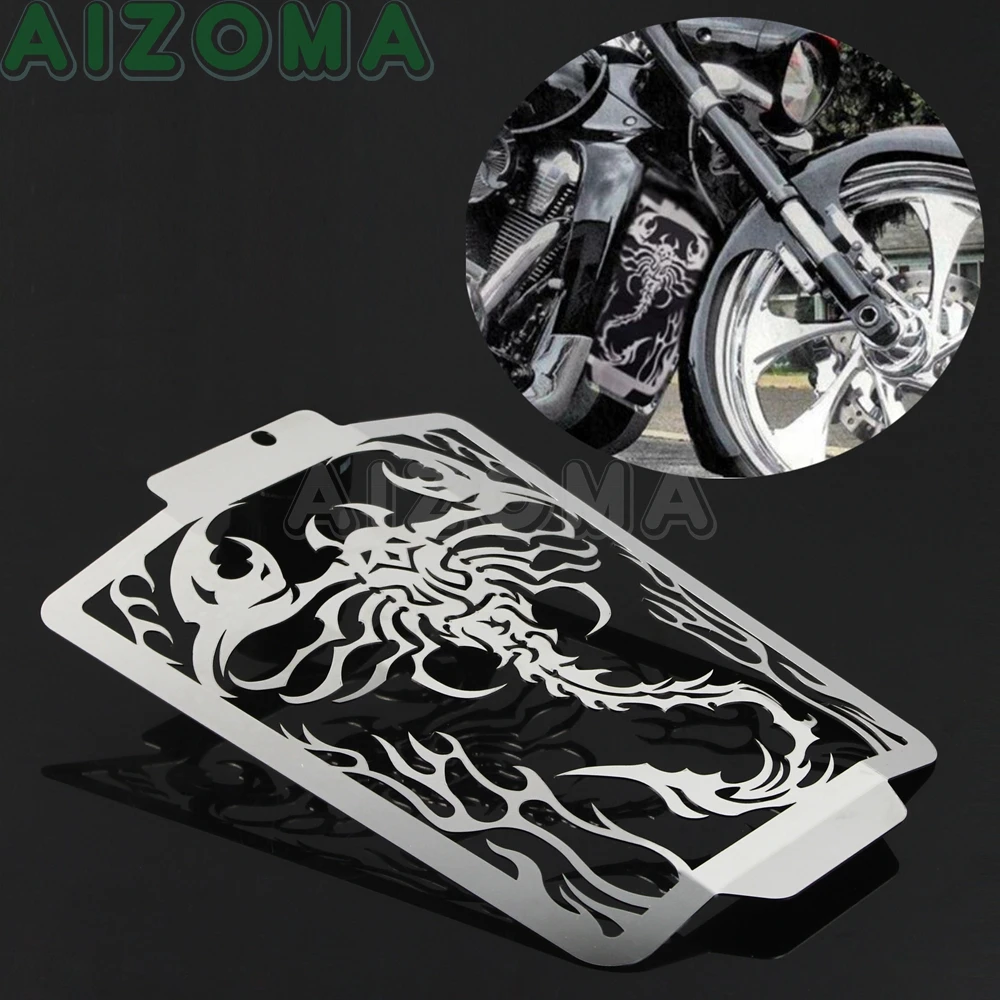 Хромированная защитная решетка радиатора в стиле скорпиона для Suzuki Boulevard M109R VZR1800