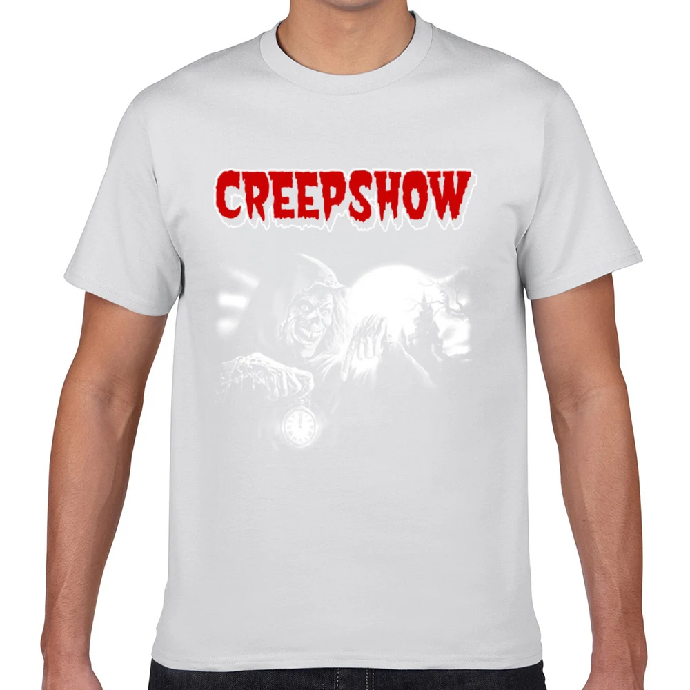 Футболка мужская с забавным ужасом хлопковая страшная жуткая в стиле Харадзюку