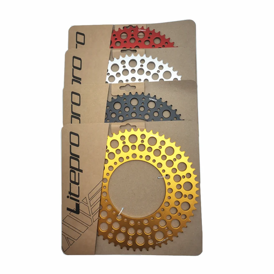 Litepro складной велосипед звездное небо пузырь 130BCD Chainring для Brompton 56T 54T 58T
