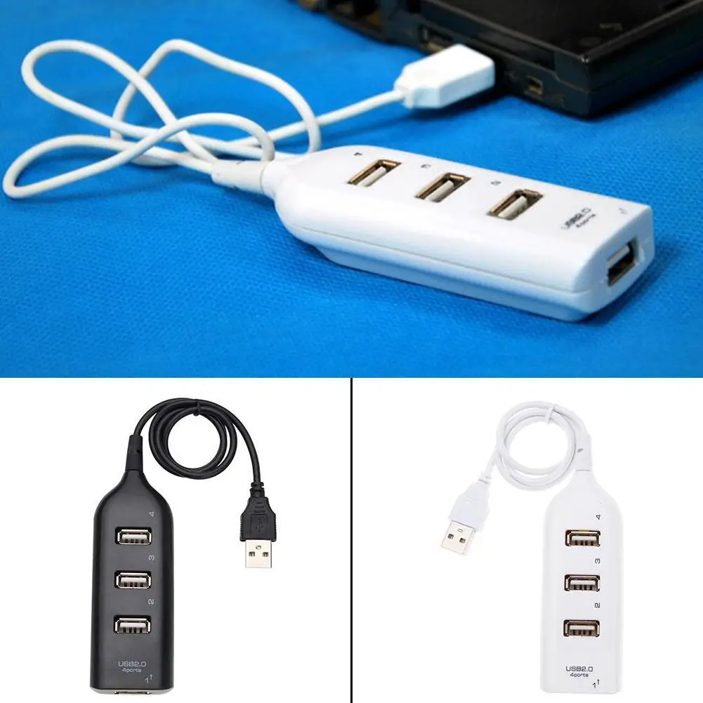 

4-port USB Hub Support Mobile Phone/tablet/USB 2.0 Multi HUB Splitter Expansion Desktop PC Laptop Adapter