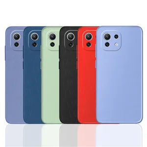 for xiaomi mi 11 lite case silicone soft protective phone cover for mi 11t pro 11 11i 11x pro cover case for xiaomi 11 lite 5g free global shipping