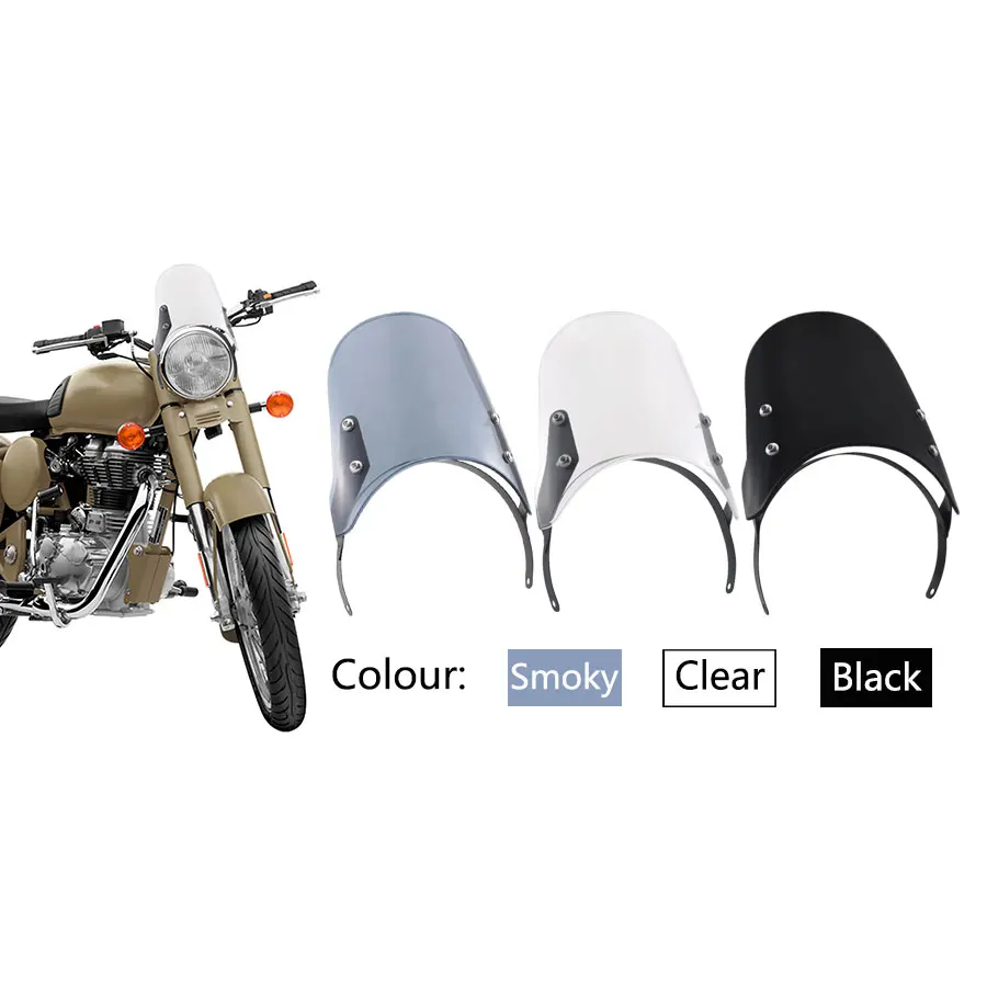 Обтекатель для лобового стекла мотоцикла 7 5 дюйма компактный спортивный