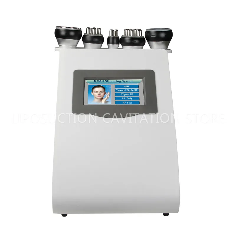 Портативная радиочастотная ультразвуковая кавитационная машина 5 в 1 40k для