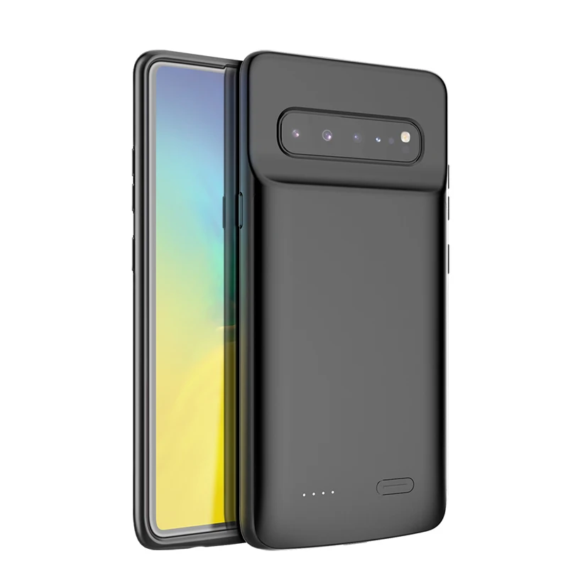 Чехол с внешним аккумулятором для Samsung S10Plus чехол Galaxy S10 S10e Силиконовый